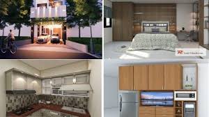 Variasi bentuk rumah bisa dilihat juga dari atapnya. Desain Interior Rumah Sederhana 2 Lantai Rafif Teknik