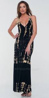 Black And Gold Tie Dye Dress Elan International Black Gold Halter Maxi Dresses Shopstyle Maxi Dress Tie Dye Maxi Dresses Dresses