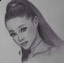 Ariana grande how to draw people cartoon drawing tutorial #ariana grande. Pencil Easy Simple Ariana Grande Drawing Novocom Top