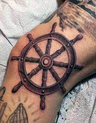 There are countless ideas for tattoos but it is. Top 103 Nautical Tattoo Ideas 2021 Inspiration Guide Nautical Tattoo Tattoos Ship Wheel Tattoo