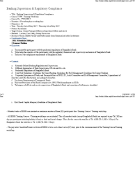 Our goal is to meet community banker needs with a variety of different delivery methods. Course Outline Banking Supervision And Regulation Bank Regulation Regulatory Compliance