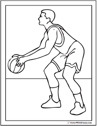 30 free printable basketball coloring pages. Basketball Coloring Pages Customize And Print Pdfs