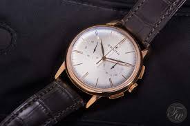 Hands On Review Of The Zenith Elite Chronograph Classic El Primero In Gold