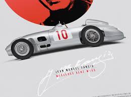 Shop online for posters, framed posters, prints, magnetic & cork notice boards, mugs, tin signs & more! Mercedes Benz W196 Juan Manuel Fangio Tribute Poster Revolicius