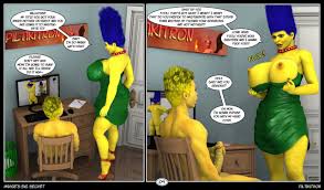 PILTIKITRON] Marges Big Secret (The Simpsons) at 3d Sex Pics