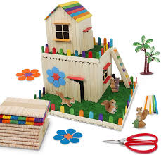 We did not find results for: Amazon Com Etelent Diy Popsicle Stick Craft Kit With Garden Wooden House Kit For Kids Craft Sticks Squirrel Everything Else