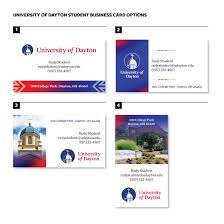Make a lasting impression throughout your educational journey, and build a network to last a lifetime. Business Cards University Of Dayton Ohio