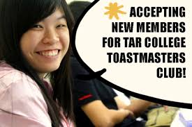 TAR College Toastmasters Club