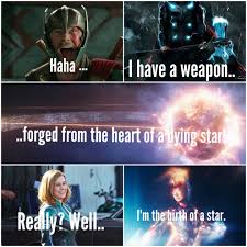 Carol danvers becomes one of the universes most powerful heroes when earth is caught in the middle of a galactic war between scroll down and click to choose episode/server you want to watch. Captain Marvel Is Stronger Than Thor Mcutheories