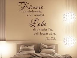 Dekoratives Wandtattoo Traume Und Lebe Jeden Tag