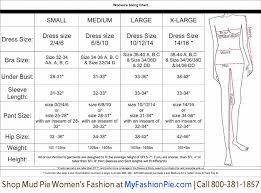 womens size chart