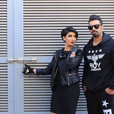هنادي الكندري وزوجها Boy London Style Hair Beauty