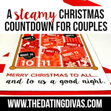 Create a countdown timer that counts down in seconds, minutes, hours and days to any date see the seconds tick down to your vacation, wedding, or retirement. 12 Days Of Christmas Ideas For The Bedroom The Dating Divas