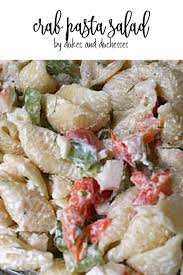 This search takes into account your taste preferences. Easy Crab Pasta Salad Recipe Dukes And Duchesses