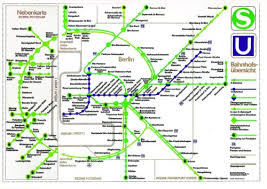 East Berlin Subway Map Conveniently Leaving Out West Berlin Berlin U Bahn S Bahn
