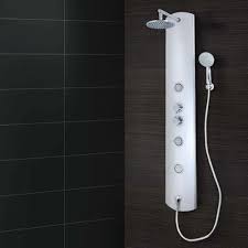 Metallic Thermostatic Shower Panel Best Showering Jaquar