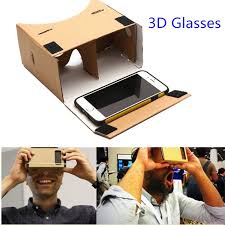 Google Cardboard 3d Glasses Virtual Reality Glasses Vr Box Diy Google Vr Cardboard 3d Glass For Iphone Huawei 6 Sony Xperia Z Clothing Sh Korobka Ochki Steklo