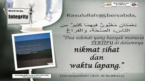 Segala puji bagi allah, tuhan sekelian alam. Sayangi Nikmat Kesihatan Anda I Medik