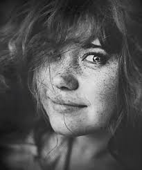 Black And White Photography People People Photos Portraits Capture Humans Faces Real Natural Life Beings Love Equal Skin Faces Lips Eyes Hair Wrin Portrait Freckles Freckle Face