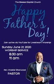 Happy Fathers Day Church Worship Online Service In 2021 Fathers Day Poster Happy Fathers Day Happy Father