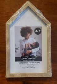 Look what I did with the Dollar Tree House Shaped Picture Frame