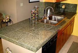 tile countertop home design and decor