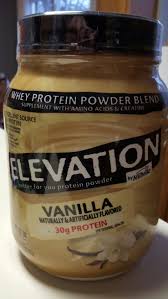 vanilla whey protein powder blend