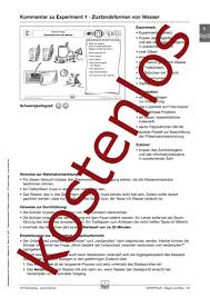 Kostenloses Arbeitsblatt Expertikus Zustandsformen Von Wasser Lehrermaterial De Grundschule, ab klasse 3 auch zum selbst erlesen geeignet. zustandsformen von wasser