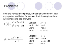 A = lim x → ± ∞ f ( x) x. Ppt Asymptotes Tutorial Powerpoint Presentation Free Download Id 1223810