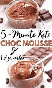3 Ingredient Keto Chocolate Mousse For Two With Video Recipe Keto Chocolate Mousse Keto Chocolate Recipe Keto Desserts To Buy