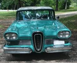 Image result for Spring Green 1958 Edsel