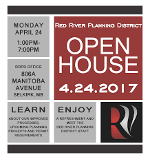 List all items that you will need for your event and make sure you have the money set aside to properly produce the affair. Rrpd Open House Advertisement Rural Municipality Of St Clements