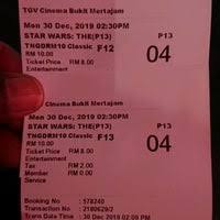Tgv cinemas is headquartered at maxis tower, kuala lumpur. Tgv Cinemas 19 Tips From 3782 Visitors