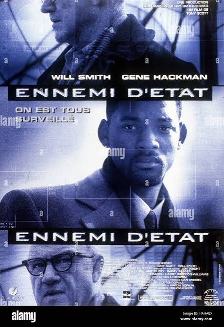 Enemy of the State Year : 1998 USA Director : Tony Scott Will Smith Movie  poster (Fr Stock Photo - Alamy