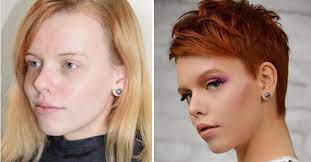 Sie Sind Kaum Wiederzuerkennen Kurze Haare Frauen Kurzhaarschnitt Haare Schneiden Fail
