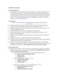 Advanced Placement Human Geography