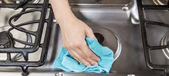 To help loosen the dirt, you can use hot water in your mixture, though any temperature will suffice. How To Clean A Stainless Steel Stove Fantastic Cleaners Australia