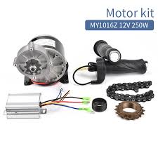 Electric Bicycle Kit 24v 250w Brushed Dc Motor For Diy E