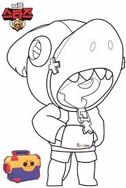 Brawl Stars Para Colorear Leon Tiburon