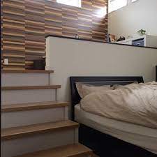 ベッド周り ロフト 書斎のインテリア実例 2015 02 08 22 51 20 roomclip ルームクリップ おしゃれ ドア ロフト インテリア