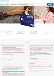 This can be especially true when you have poor credit and are trying to rebuild. Barclays Wyndham Rewards Earner Business Credit Card Application Reconsideration Process