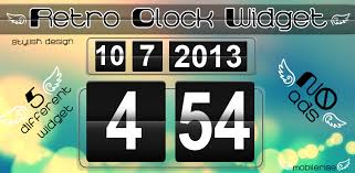 Totalmente aplicación gratuita, parece un reloj retro rlipping mecánica. Retro Clock Widget Latest Version For Android Download Apk