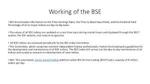 Working Of The Bse Book Value Marketing Infographic