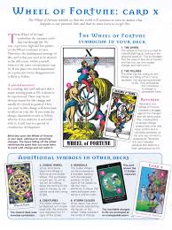 The Wheel Of Fortune Card Tarot Astrology Tarot Tarot Meanings
