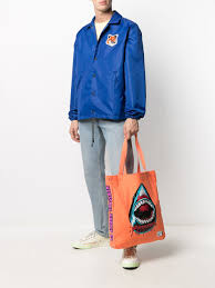 Tutta la informazione di siapay s.r.l. Shop Orange Herschel Supply Co Shark Print Tote With Express Delivery Farfetch