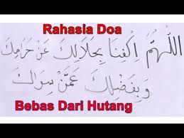 Lebih jelasnya akan kami share doa agar cepat bayar hutang lunas yang. Rahasia Doa Bebas Hutang Ustadz Adi Hidayat Solusi Hutang Cepat Lunas Doa Hidup Bebas Hutang Youtube