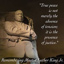 Bobbi Holmes On Instagram Remembering Martin Luther King Jr True Peace Is Not Merely The Absence Of Tension It Is The Martin Luther King Jr King Jr Luther