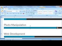 How To Customize Resume Template Bar Chart In Microsoft Word 4 Of 11 Customizing Bar Chart