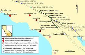 Model Suggests 1812 San Andreas Earthquake May Have Been Set Off By San Jacinto Quake