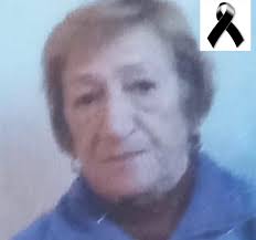 Falleció este 10 de diciembre en Basavilbaso, a la edad de 84 años, Marta  Raquel Racca (viuda de Tomassi). Sus restos serán trasladados este  Miércoles a las 8:30 horas al crematorio Concepción
